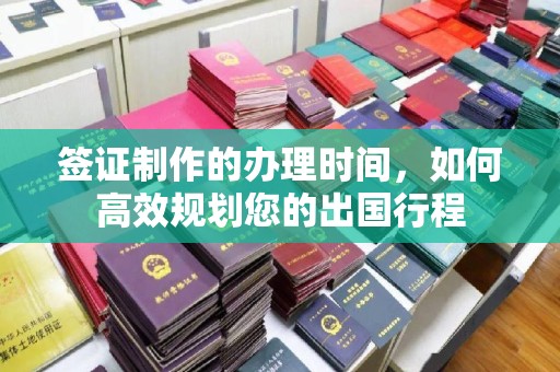 丰润签证制作的办理时间，如何高效规划您的出国行程